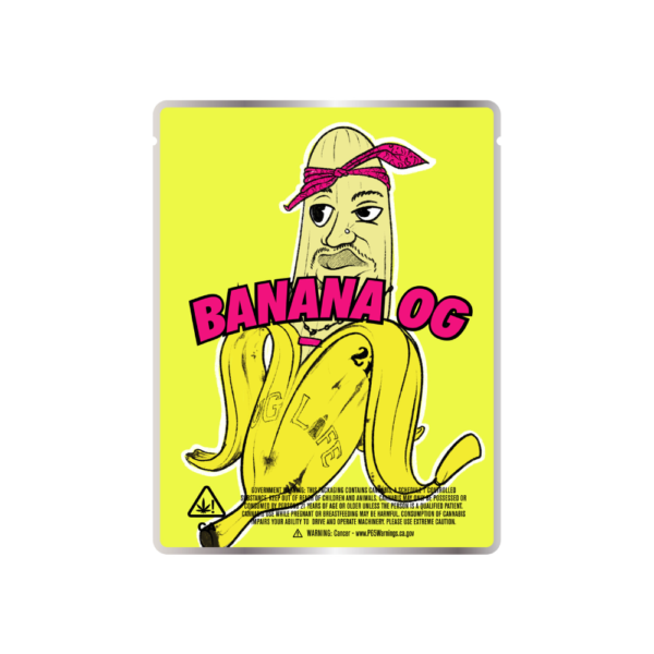 Banana OG Mylar Bags - ID Packs