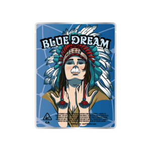 Blue Dream Mylar Bags - ID Packs