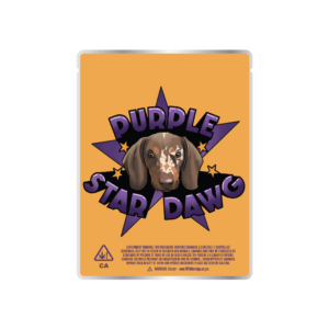 Purple Star Dawg Mylar Bags
