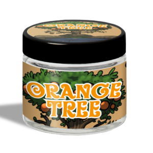 Orange Tree Glass Jar - iD Packs