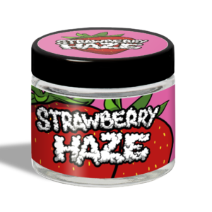 Strawberry Haze Glass Jar