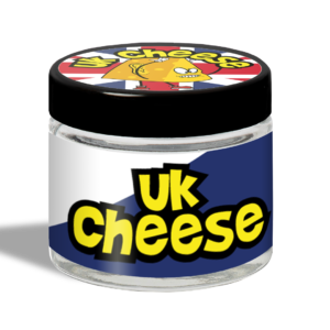 UK Cheese Glass Jar