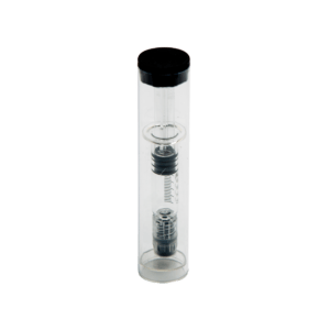 Plastic syringe tube