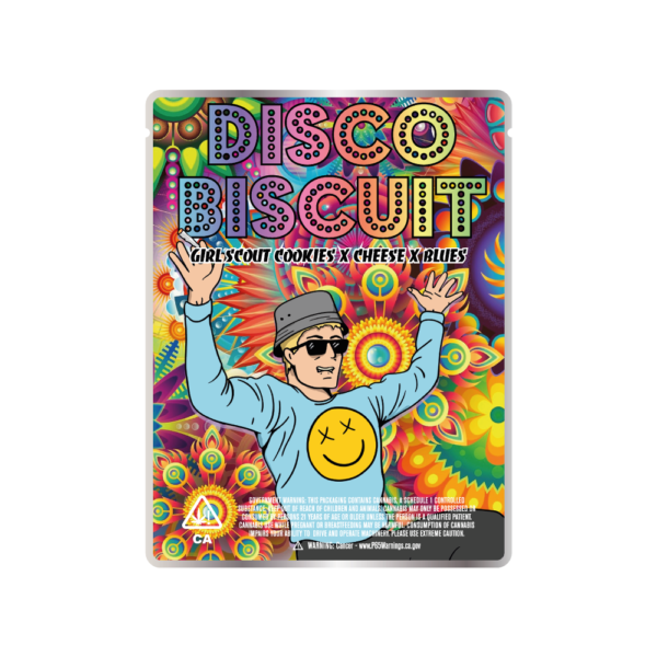 Disco Biscuit Mylar Bags - ID Packs