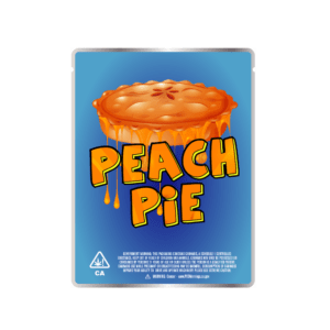 Peach Pie Mylar - Pre-Made Packaging